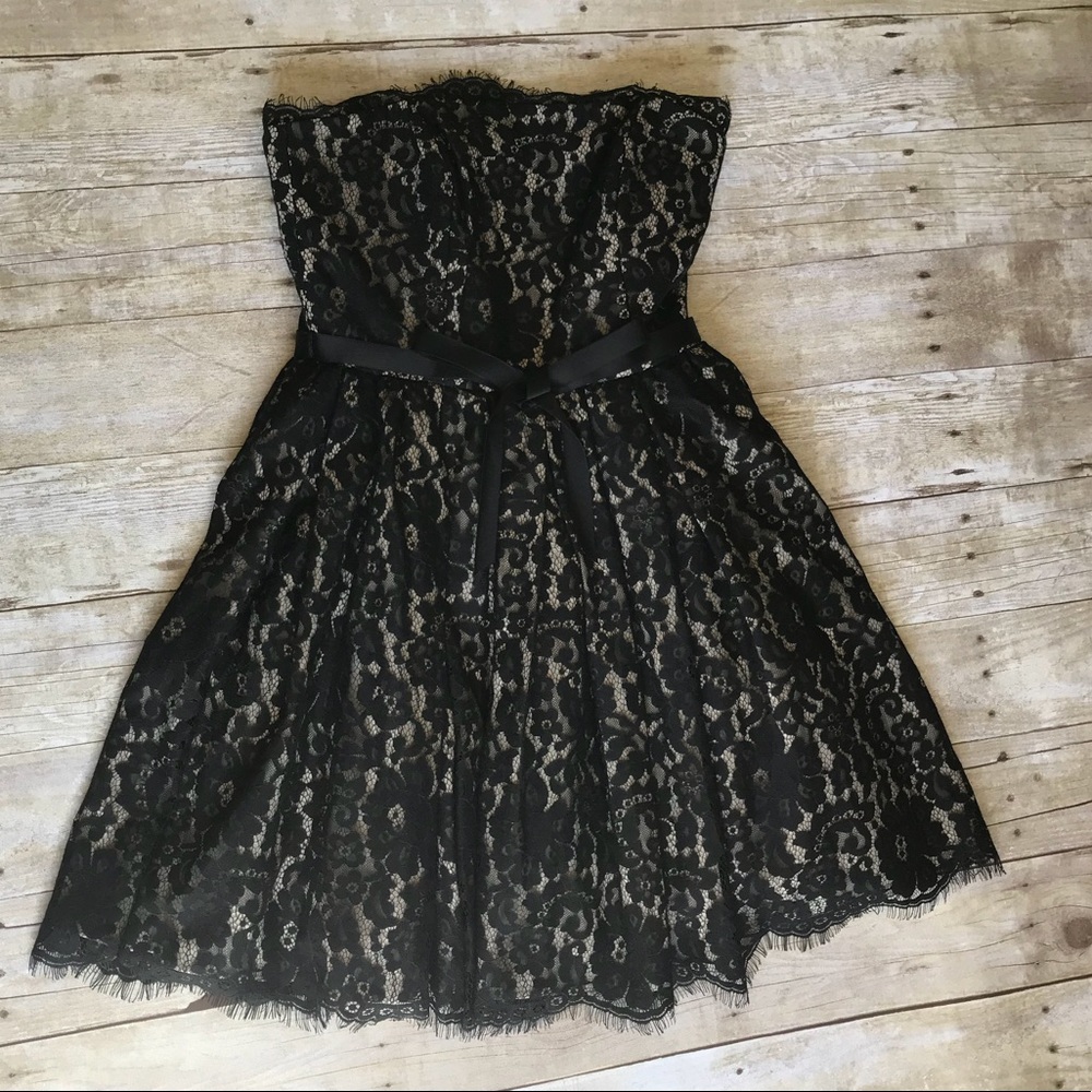 NWT Robert Rodriguez black lace dress, size 2